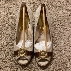 Michael kors wedge shoes